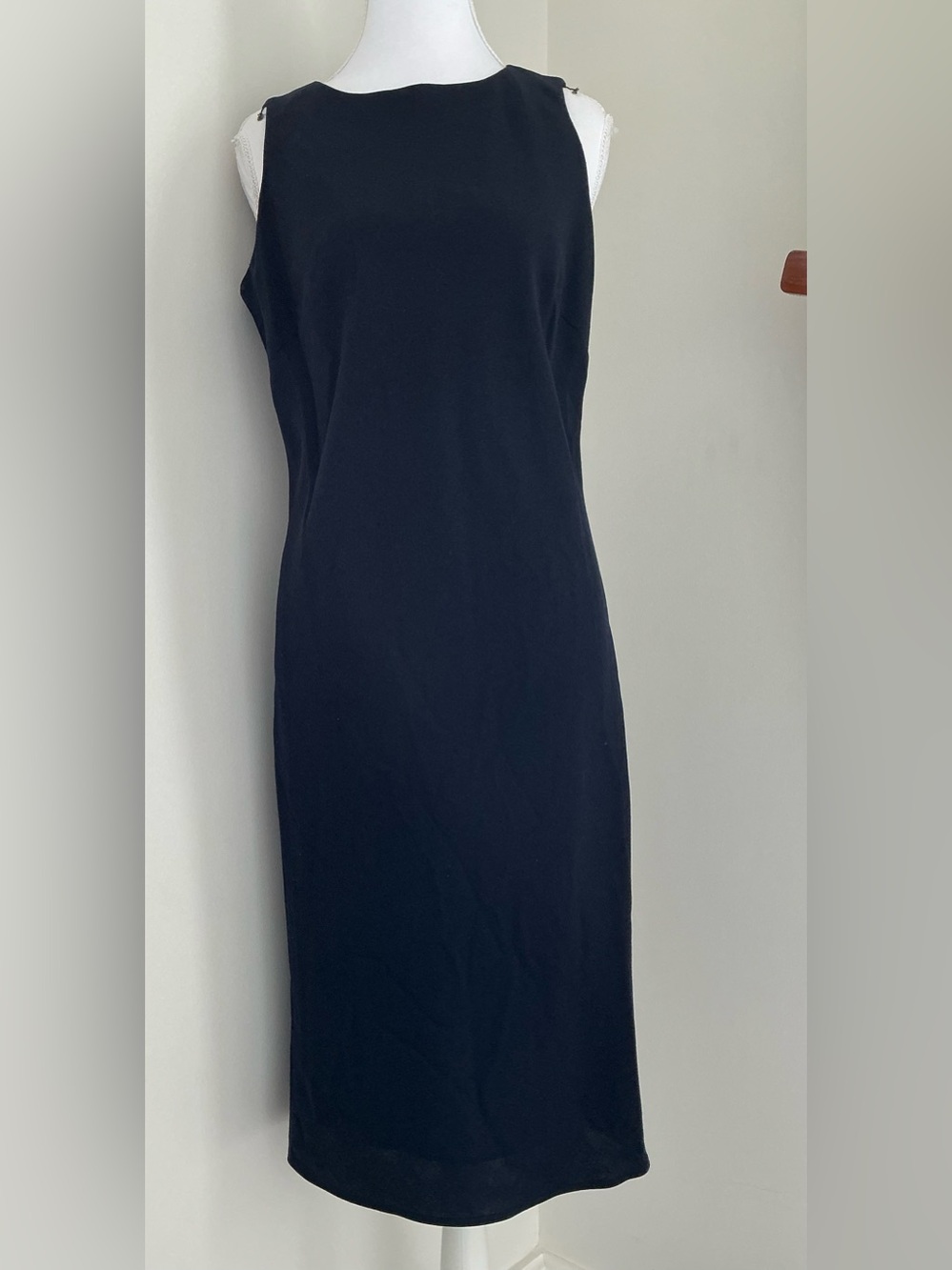 Ralph Lauren - Navy blue Sleeveless Midi Shift Dress